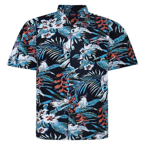 Espionage Hawaiian Print Shirt