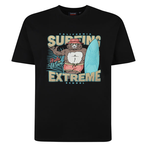 Espionage Surf Extreme Print T-shirt