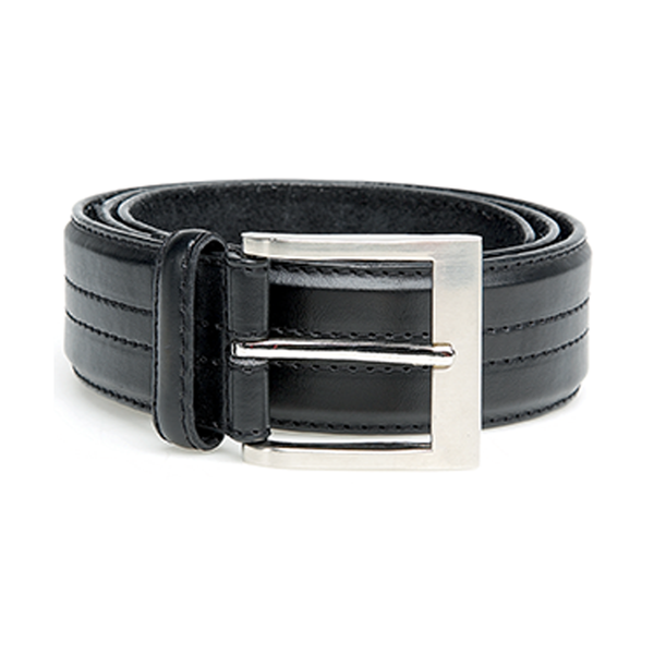 D555 Four Stitch Bonded Leather Belt
