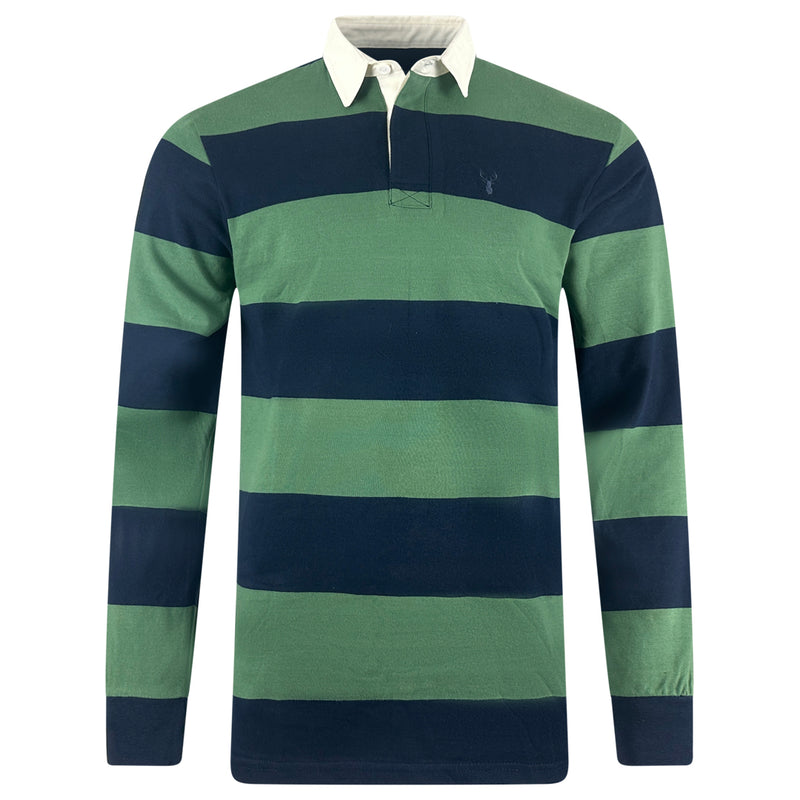 Carabou Long Sleeve Rugby Stripe Shirt