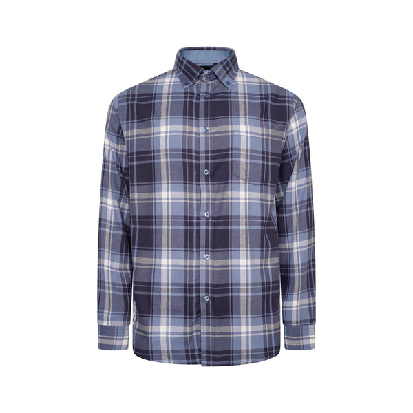 KAM Long Sleeve Check Shirt