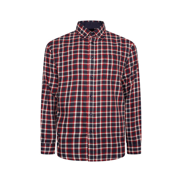 KAM Long Sleeve Check Shirt