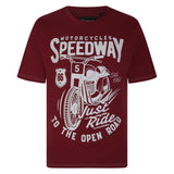 KAM Speedway Print T-Shirt