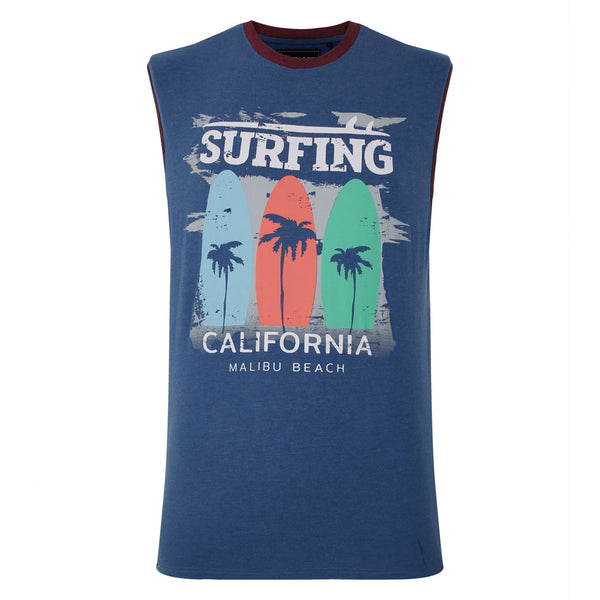 KAM Surfing California Sleeveless T-shirt