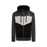 KAM Panelled Zip Up Hoodie