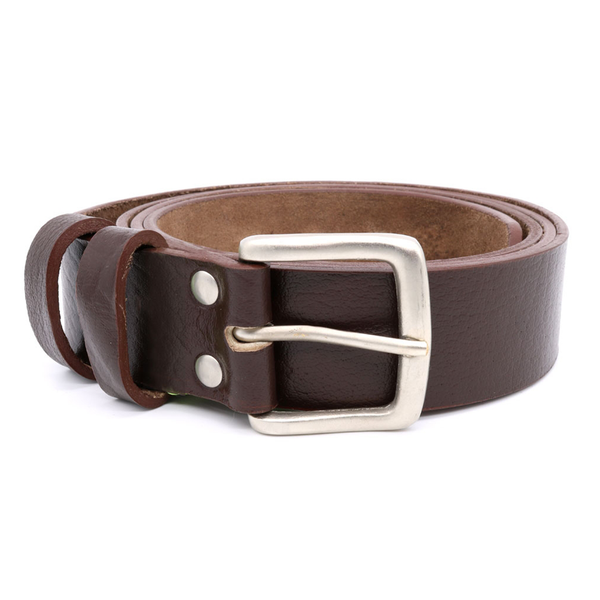 D555 Brown Real Leather Belt