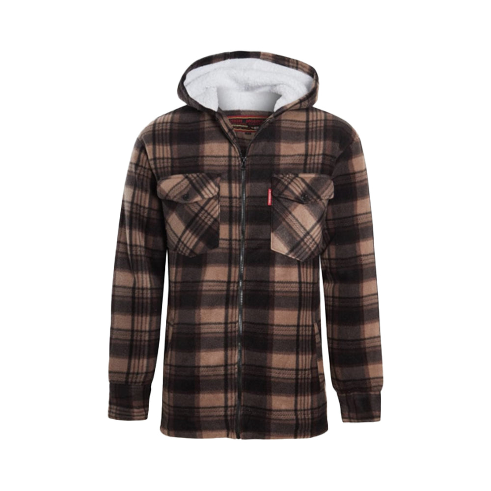 Lumberjack Hooded Fleece Jacket Dollar Jeans