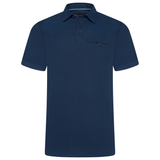 KAM Men's Plain Stretch Polo Shirt