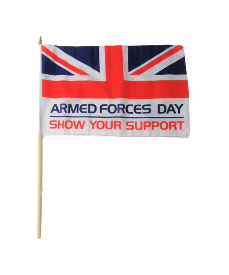 Armed Forces Day Large Hand Flag