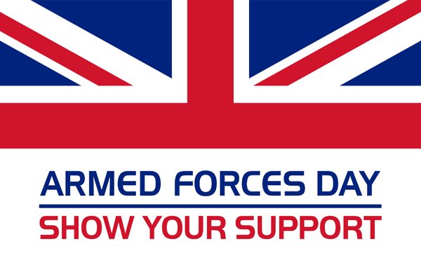 5ft x 3ft Armed Forces Day Flag