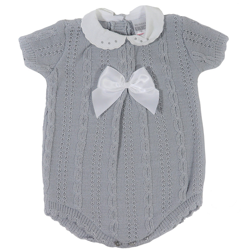 Spanish Knitted Baby Romper