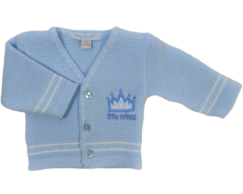 Premature Knitted Baby Boys' Cardigan