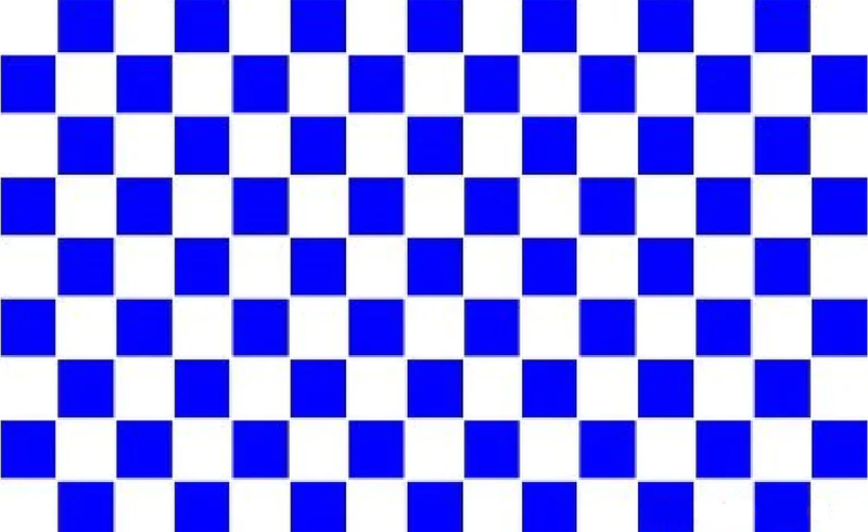 5ft x 3ft Blue Checkered Flag