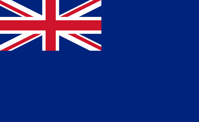 5ft x 3ft Blue Ensign British Navy Flag