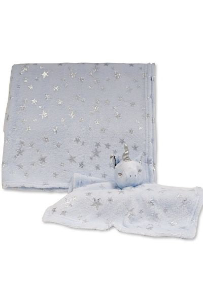 Baby Blanket with Unicorn Comforter