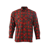 Euro Style Check Flannel Shirt