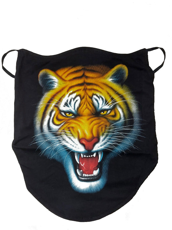 Tiger Head Breathable Neck Buff Face Mask