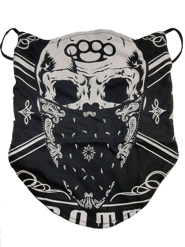 Skeleton Bandanna Breathable Neck buff Face Mask