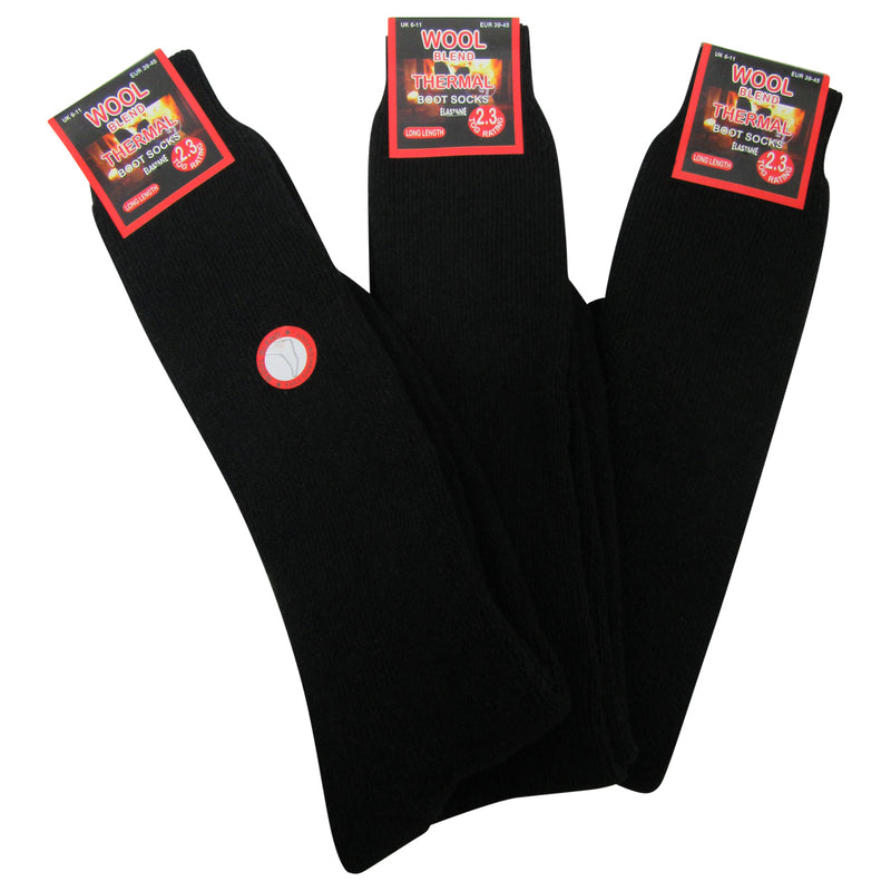 Thermal Long Length Socks (3 Pack)