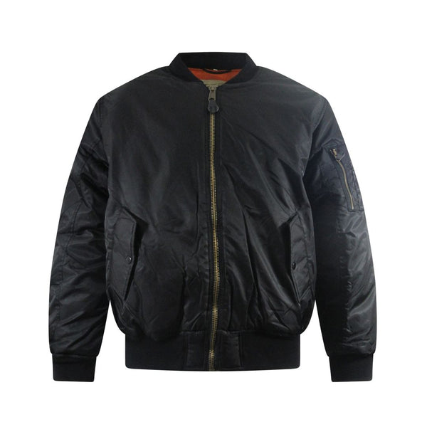 Black ma1 bomber jacket mens sale