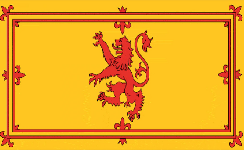 5ft x 3ft Scotland Lion Rampant Flag
