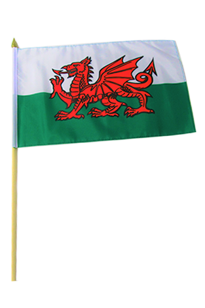 Wales Large Hand Flag