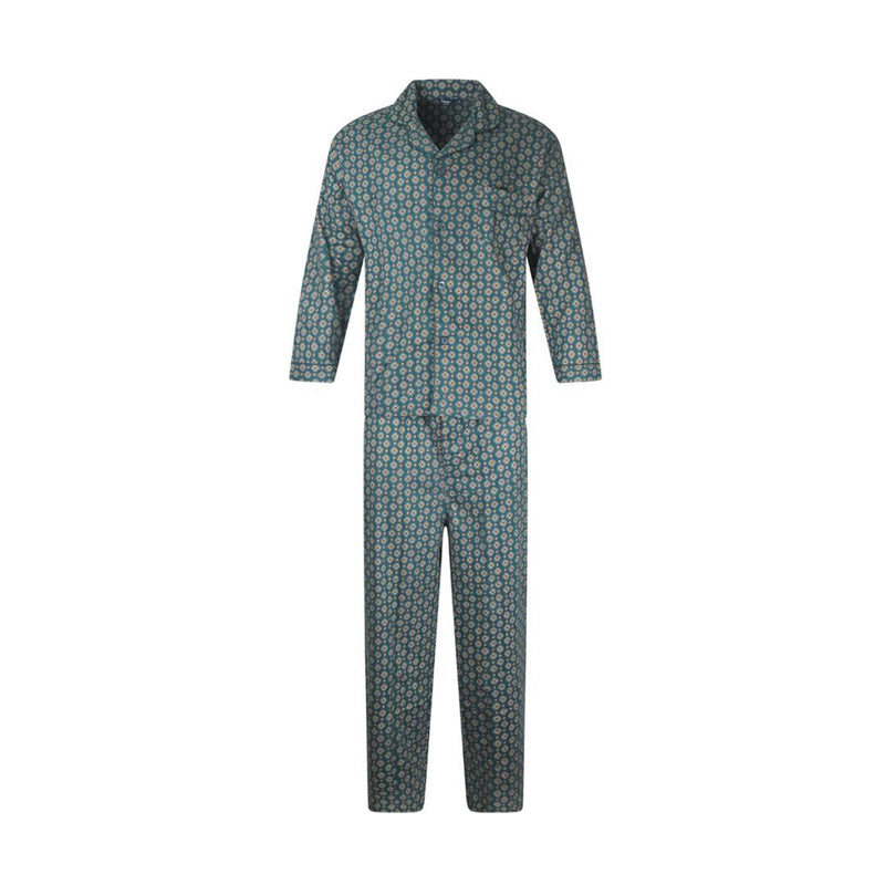 adults-mens-button-up-pyjama-set-patterned-green