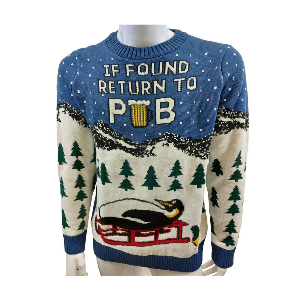 Return to Pub Christmas Jumper Dollar Jeans
