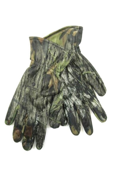 Mossy Camouflage Gloves