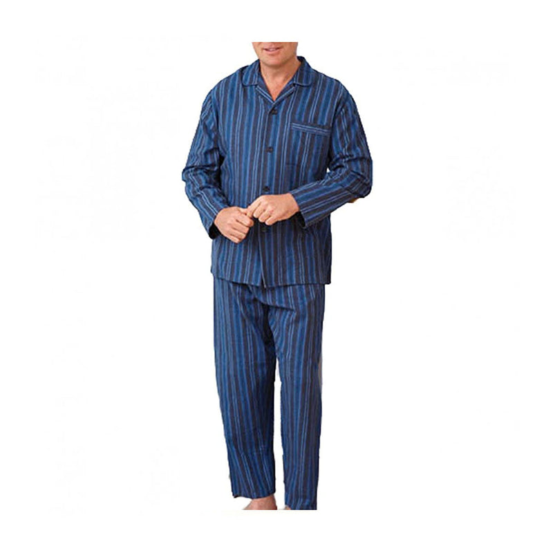 champion-striped-cotton-brushed-pyjamas-blue.