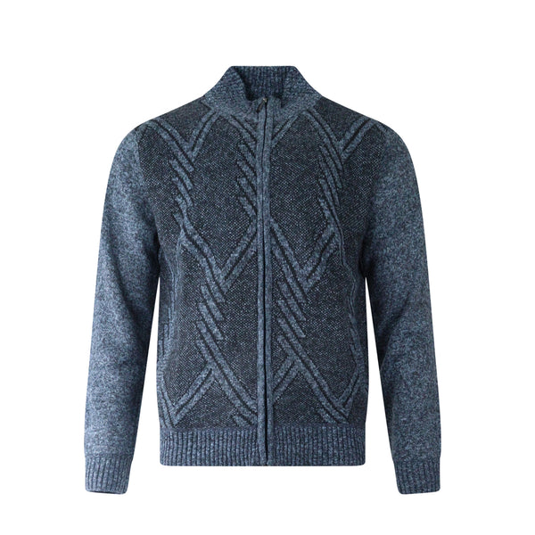 Charles Norton Full Zip Plain Sweater