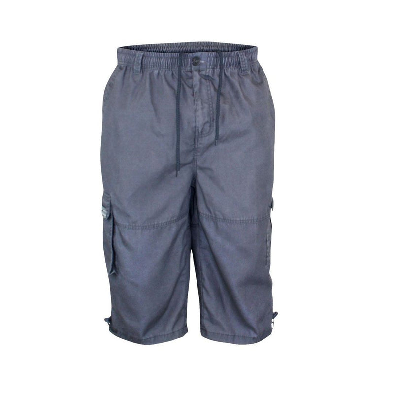 d555-quarter-length-cargo-shorts-mason-dark-grey.