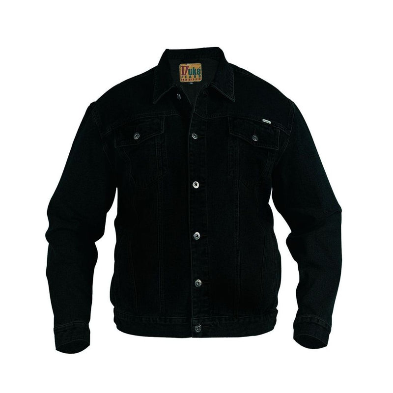 duke-classic-trucker-denim-jacket-black