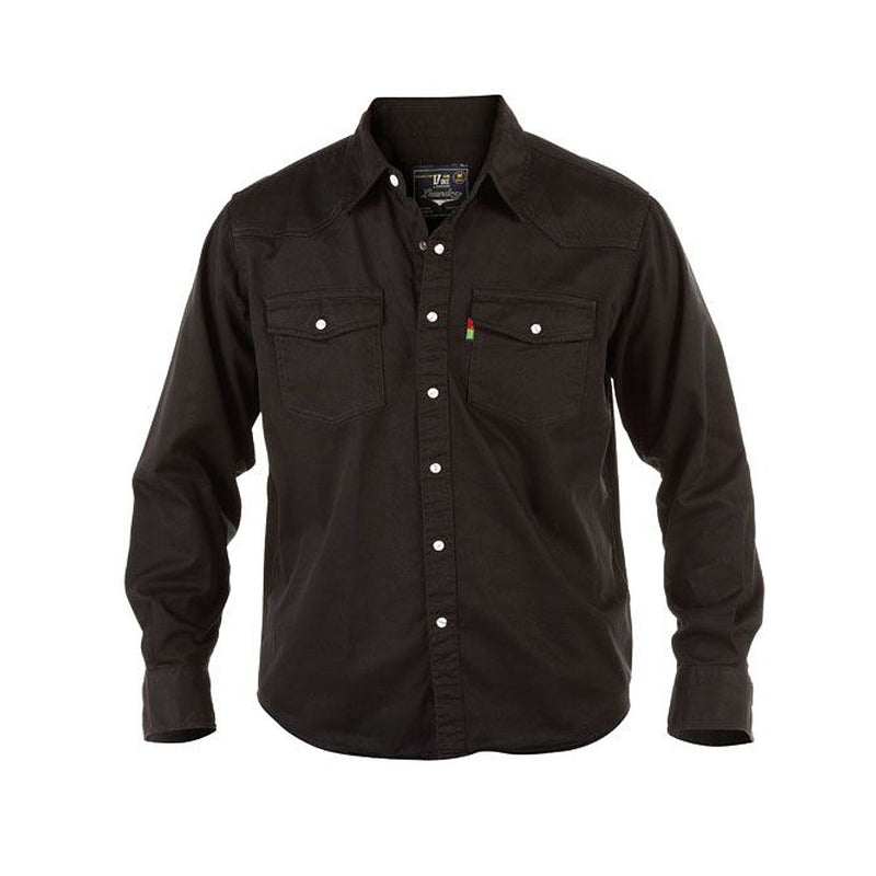 duke-clothing-black-denim-western-shirt