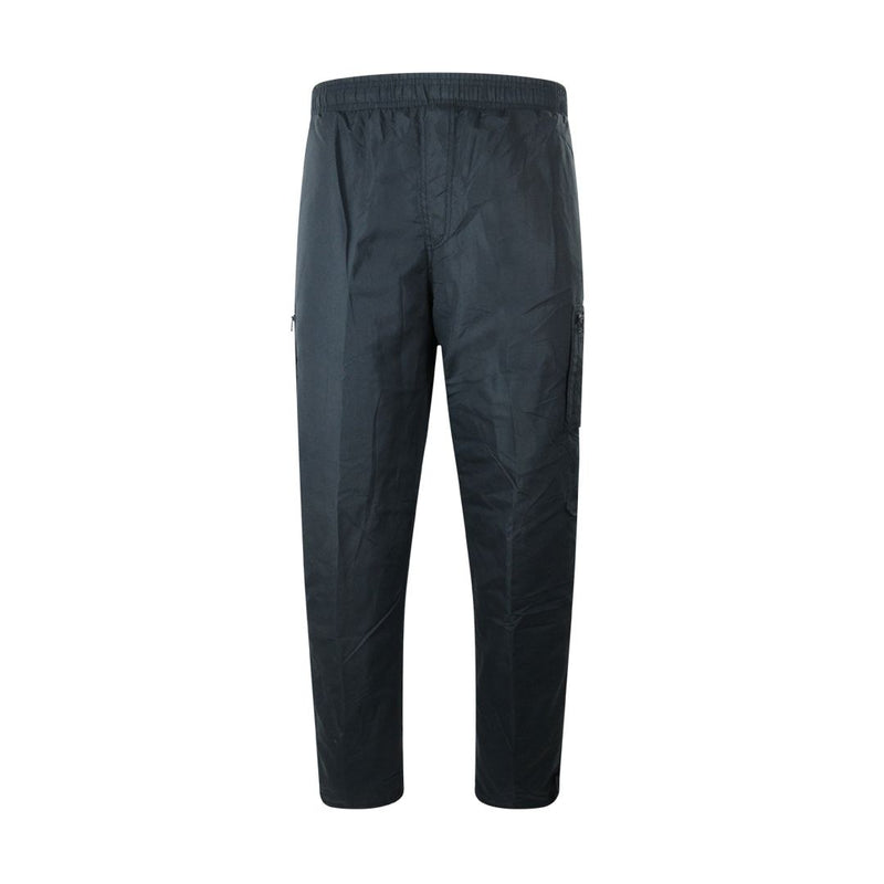 fleece-lined-elasticated-waist-cargo-trousers-navy