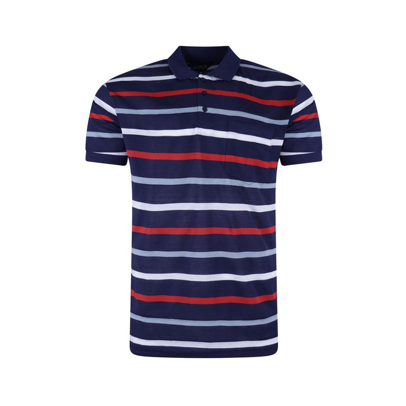 Rowan Polo Stripe T-Shirt