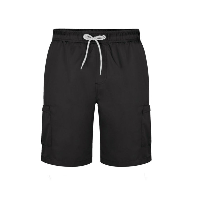 kam-334-cargo-swim-shorts-plain-black.