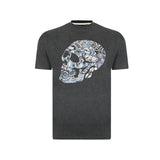 KAM Music Skull Print T-Shirt