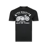 KAM Motor Bike Print T-Shirt
