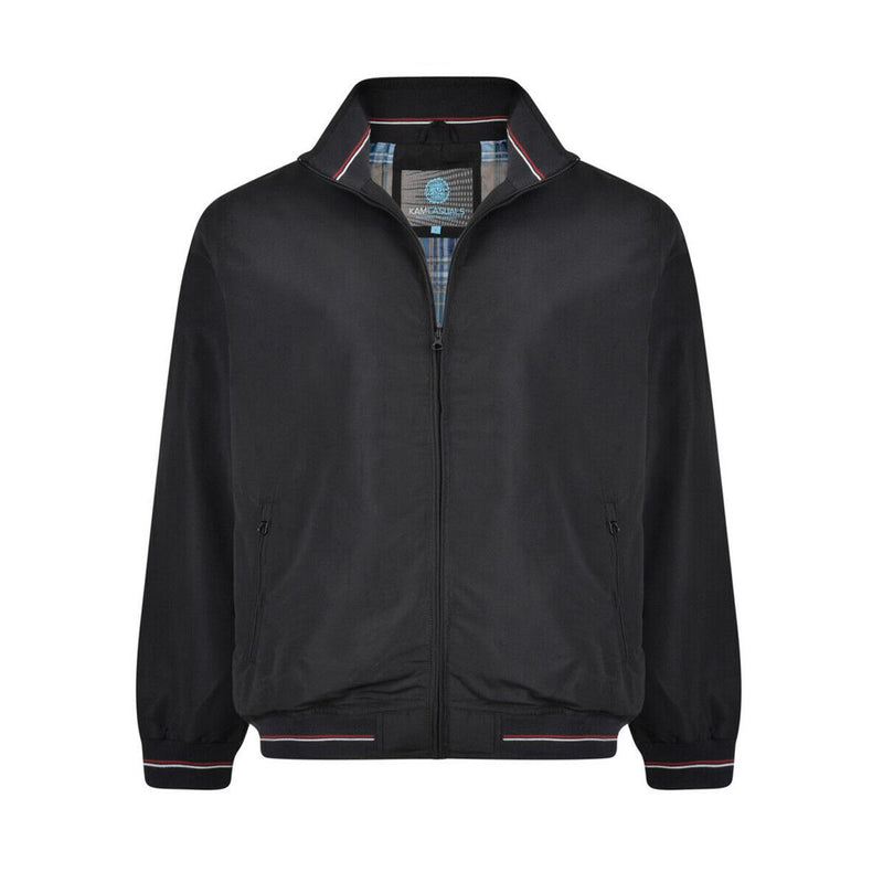 kam-harrington-full-zip-lightweight-jacket-440-black.