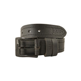 KAM Leather Stitch Pattern Belt