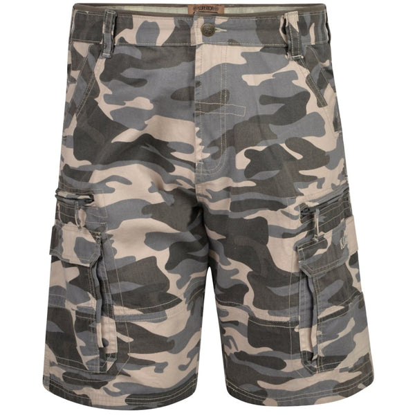 Mens camouflage cargo hot sale shorts uk