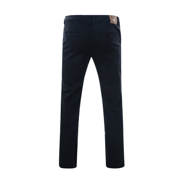 KAM Chino Stretch Trousers - Navy