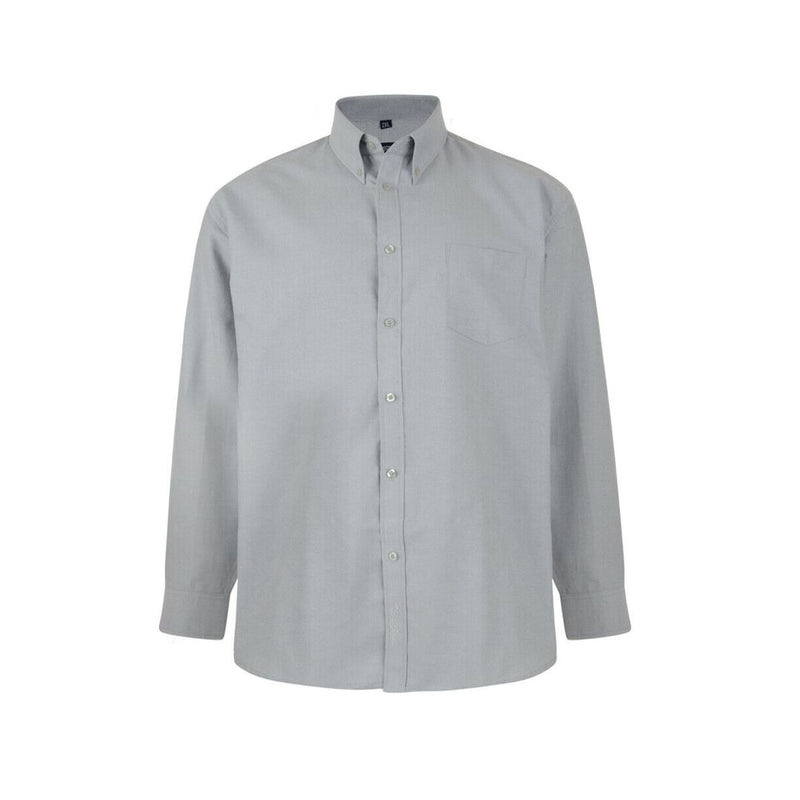kam-oxford-shirts-long-sleeves-grey-664.