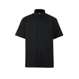 kam-oxford-shirts-short-sleeves-black-663.