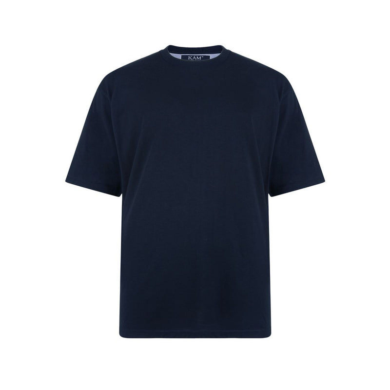 kam-plain-t-shirt-short-sleeve-breeze-navy