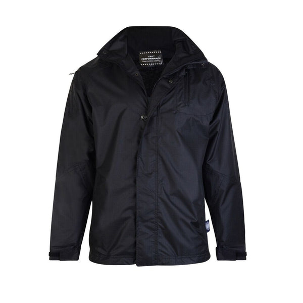 kam-waterproof-full-zip-lightweight-jacket-kv-01-black.