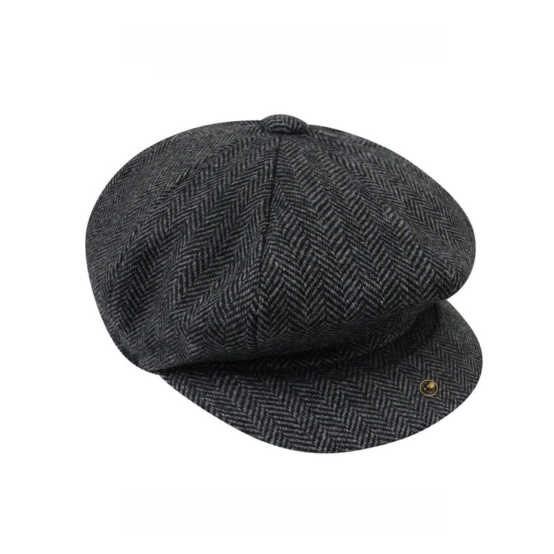 Button Top Flat Caps – Dollar Jeans - Main Image