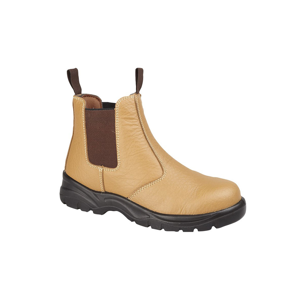 Work Boots Grafters Chelsea Boots Mens Grafters Safety Steel