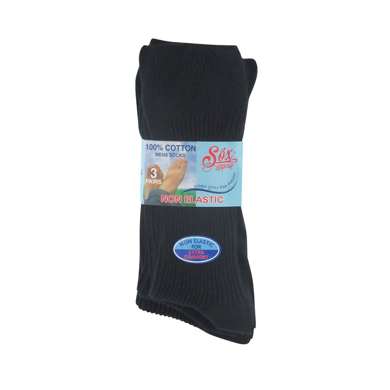 three-pack-mens-socks-non-elastic-cotton-black.